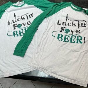 St Patrick’s day shirt set